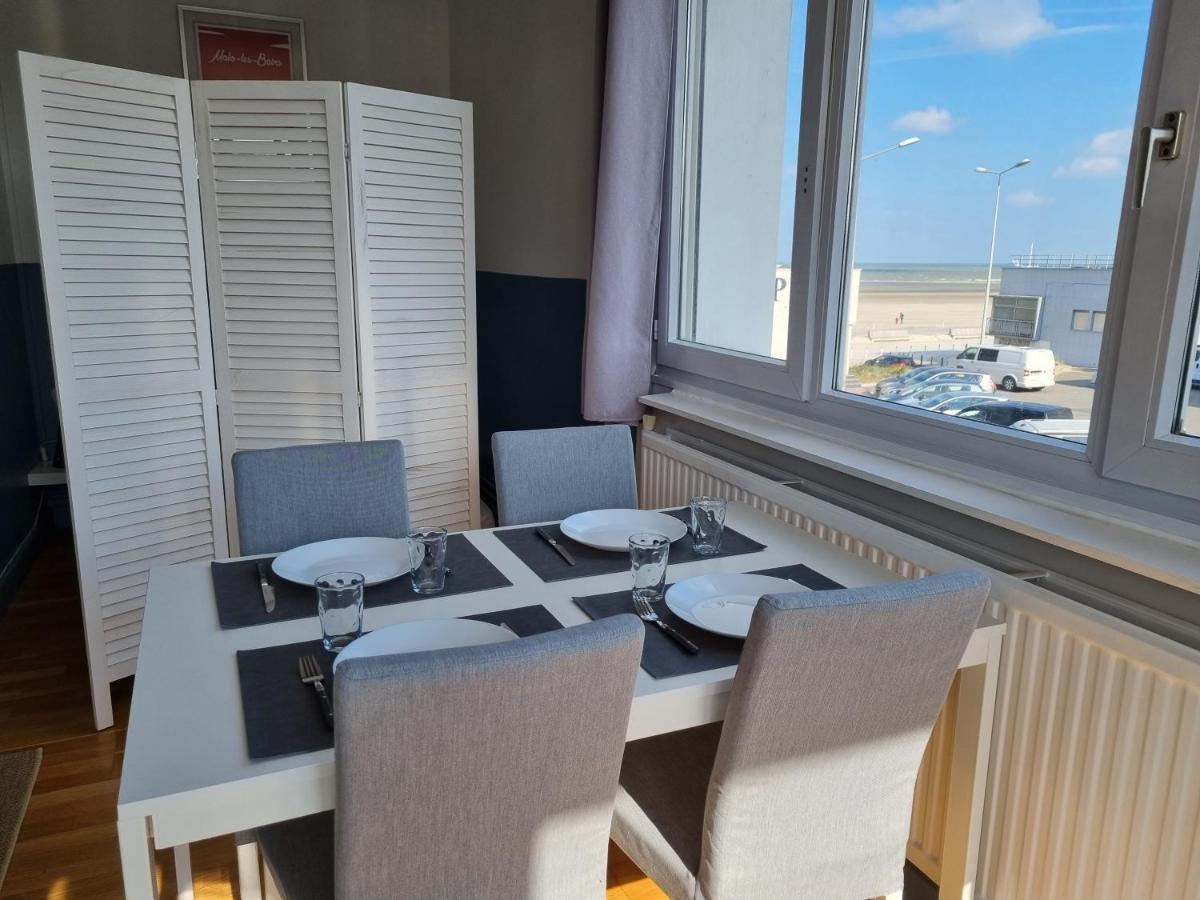 Studio Malouin - Sur La Digue De Malo Les Bains Avec Vue Sur Mer Exteriör bild