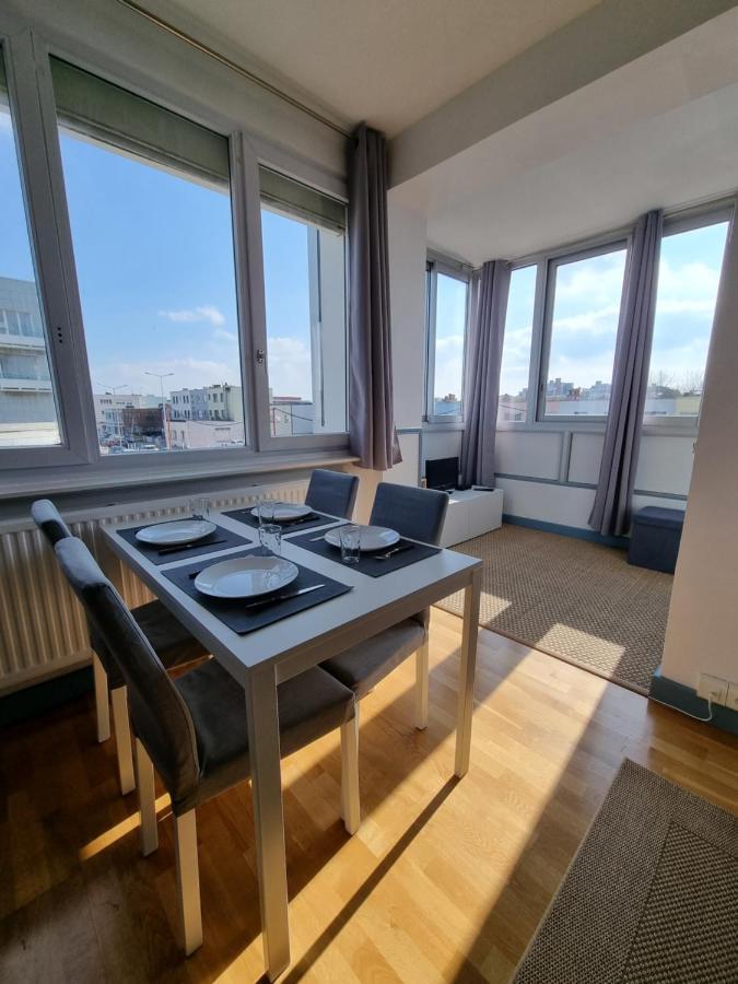 Studio Malouin - Sur La Digue De Malo Les Bains Avec Vue Sur Mer Exteriör bild