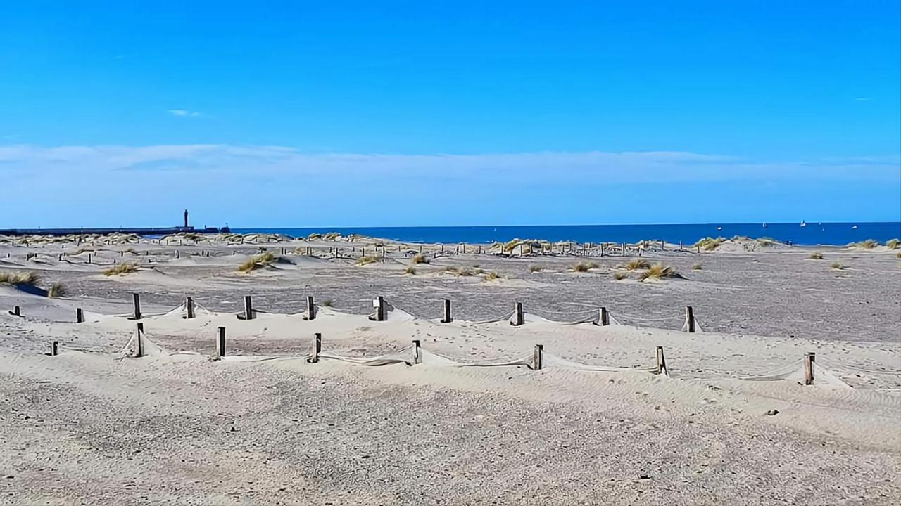 Studio Malouin - Sur La Digue De Malo Les Bains Avec Vue Sur Mer Exteriör bild